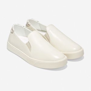 Cole Haan leather white sneakers
